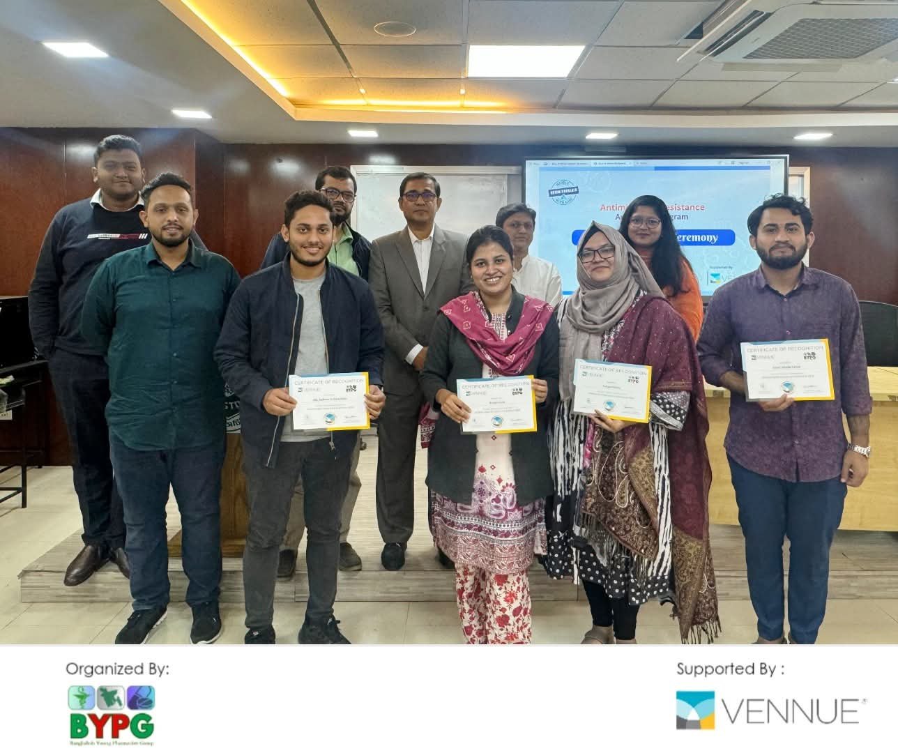 AMR Awareness Certificate Giving Ceremony at USTC, Chittagong